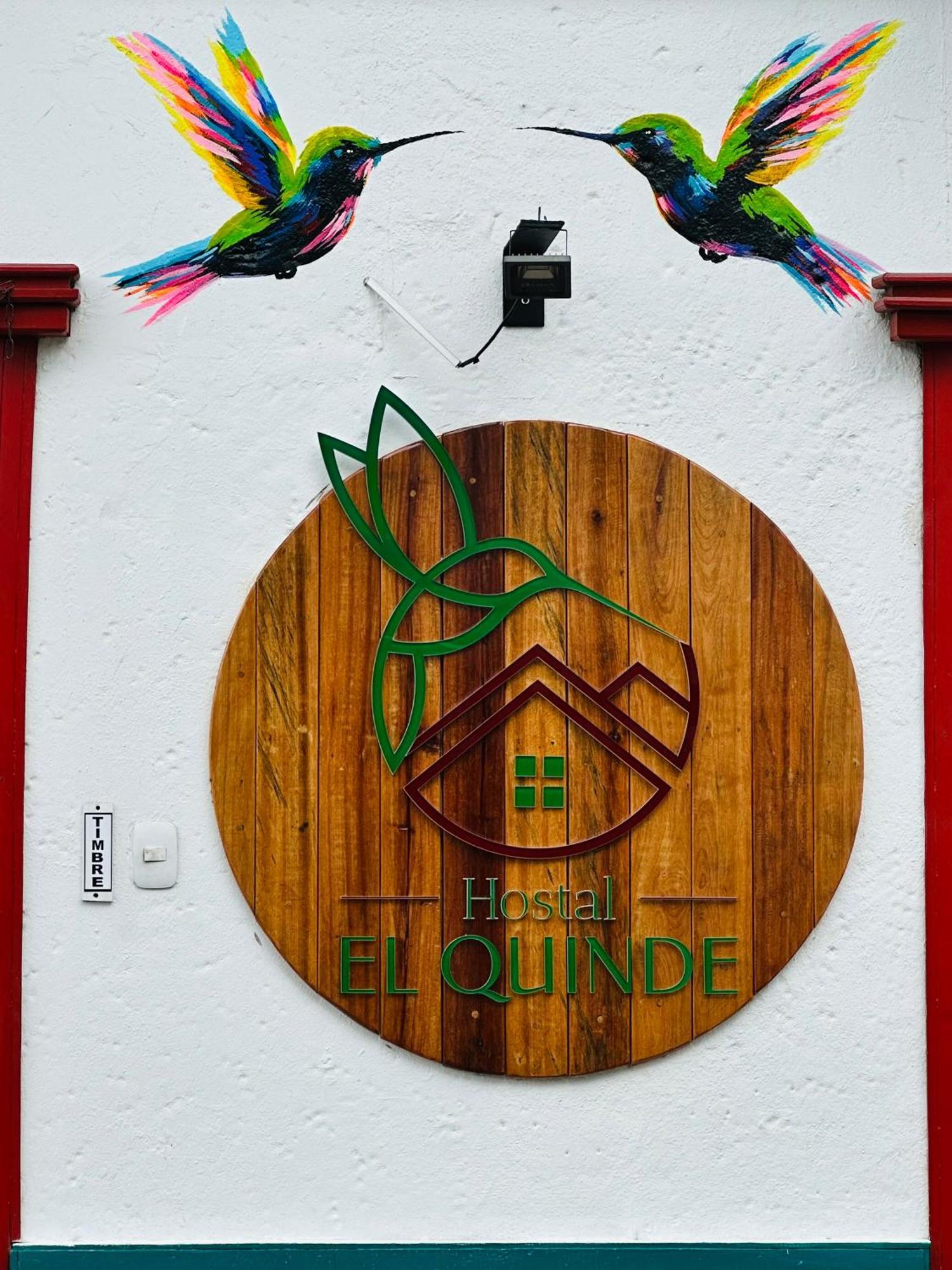 Hostal El Quinde Salento Exterior foto